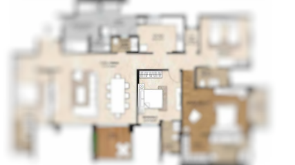 Arkade Bhandup west 3BHK Plan